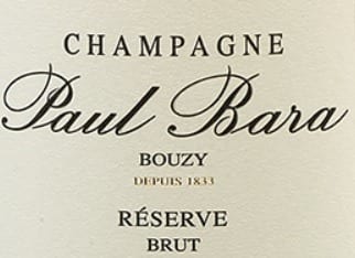 Champagne Paul Bara Brut - 23.89€