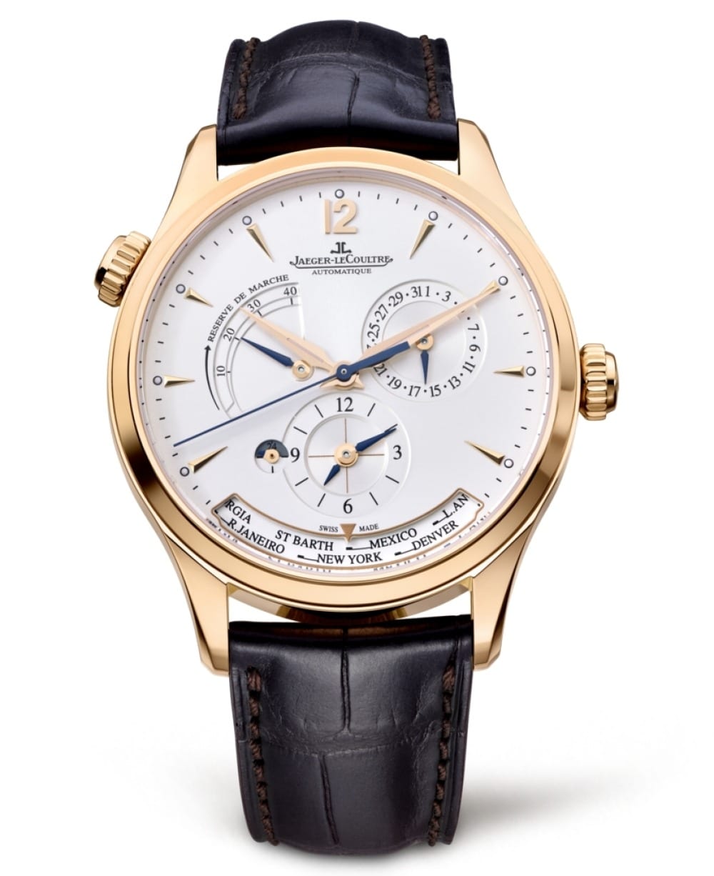 montre Jaeger Lecoultre Master Geographic luxe