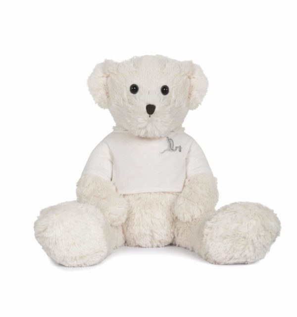 Ours en peluche 42 cm white - BebeDeParis