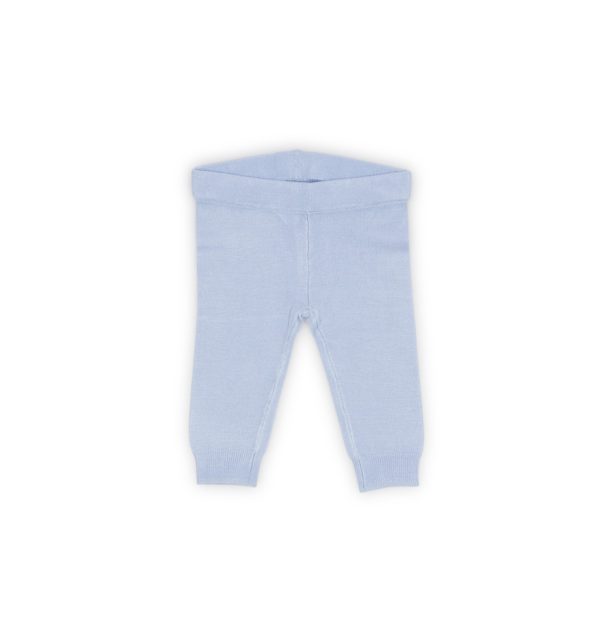 Pantalon legging bébé bleu – BebeDeParis