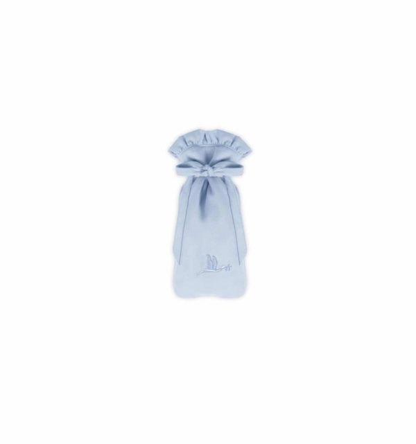 Pochette biberon bleu - BebeDeParis