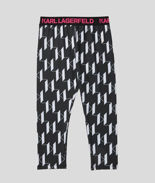 Legging KL Monogram enfants Karl Lagerfeld