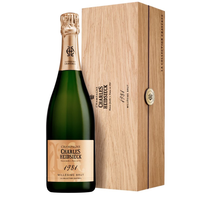 Champagne Collection Crayères – Brut 1981 Charles Heidsieck