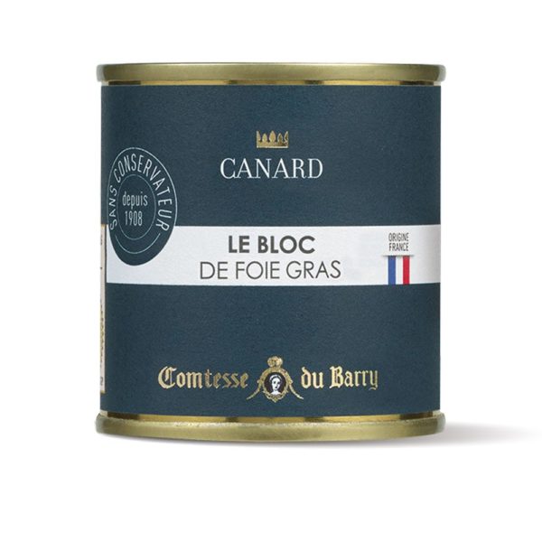 Bloc de foie gras de canard France 100g-Comtesse du Barry