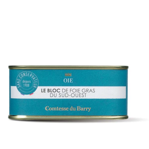 Bloc de foie gras d'oie du Sud-Ouest 210g-Comtesse du Barry
