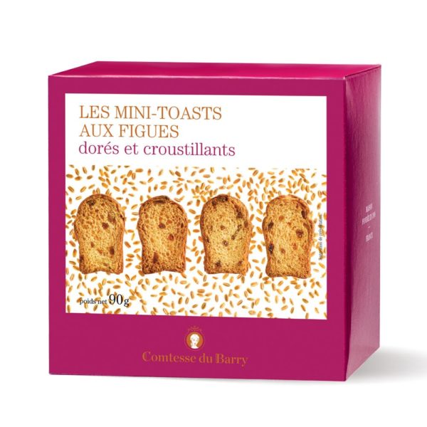 Mini-Toasts aux figues-Comtesse du Barry
