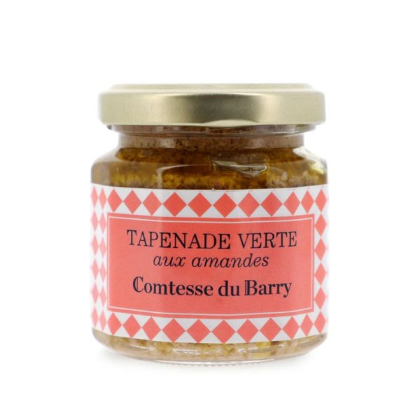 Tapenade verte aux amandes 100g-Comtesse du Barry
