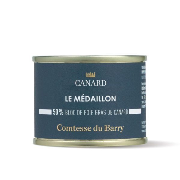 Médaillon de foie gras de canard 65g-Comtesse du Barry