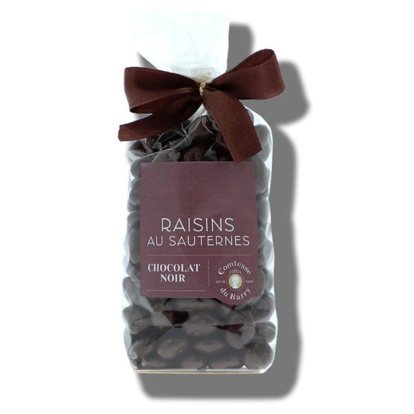 Raisins au Sauternes chocolat noir 150g-Comtesse du Barry