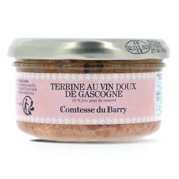 Terrine au vin doux de Gascogne-Comtesse du Barry