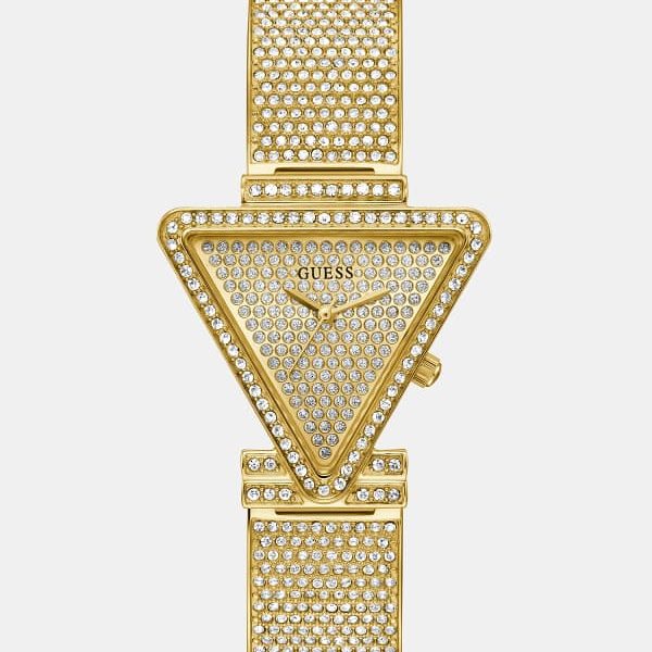 Montre Analogique Application De Cristaux – Guess