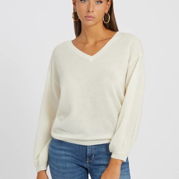 Pull Cachemire Manches Bouffantes – Guess
