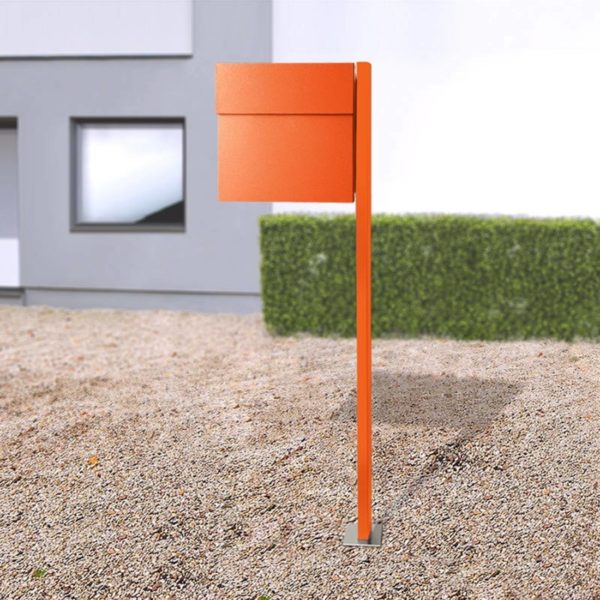 Absolut/ Radius Boîte aux lettres sur pied Letterman IV orange Absolut/ Radius