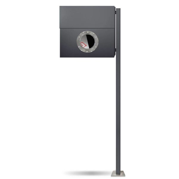 Absolut/ Radius Boîte aux lettres Letterman XXL poteau anthracite Absolut/ Radius