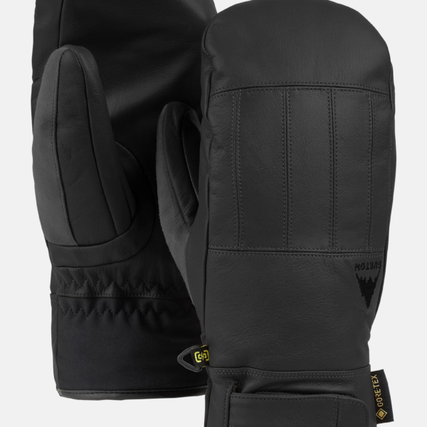 Burton - Moufles en cuir Gondy GORE-TEX homme, True Black, XL