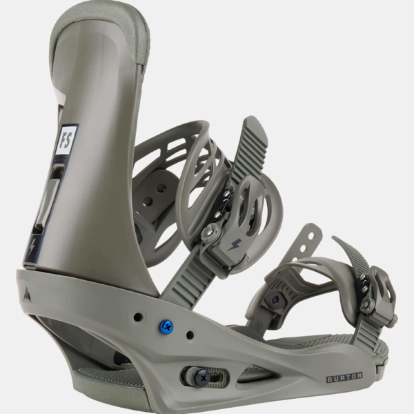 Burton - Fixations pour snowboard Freestyle Re:Flex homme, Forest Moss, S