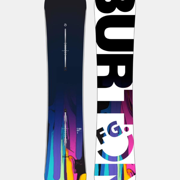 Burton - Snowboard à cambre Feelgood femme, Graphic, 146