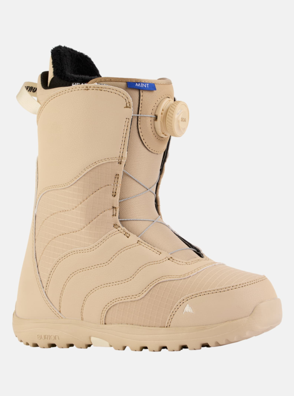 Burton - Boots de snowboard Mint BOA® pour femme, Safari Tan, 5.0