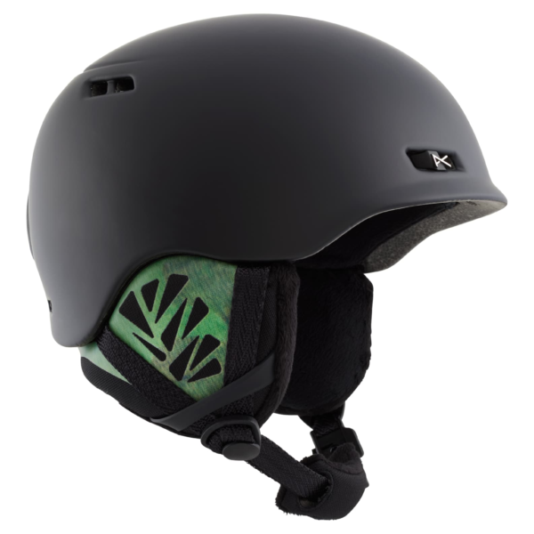 Anon - Casque avec polaire à poils longs Rodan de ski et de snowboard femme, Black, S