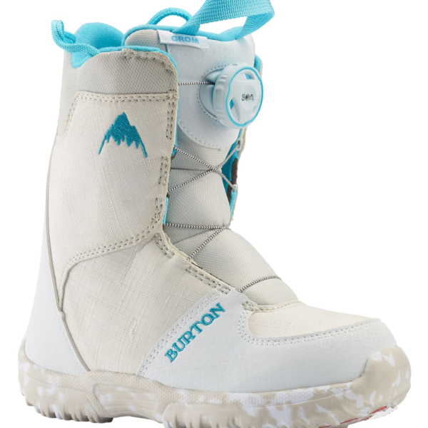 Burton – Boots de snowboard Grom BOA® enfant, White, 2K
