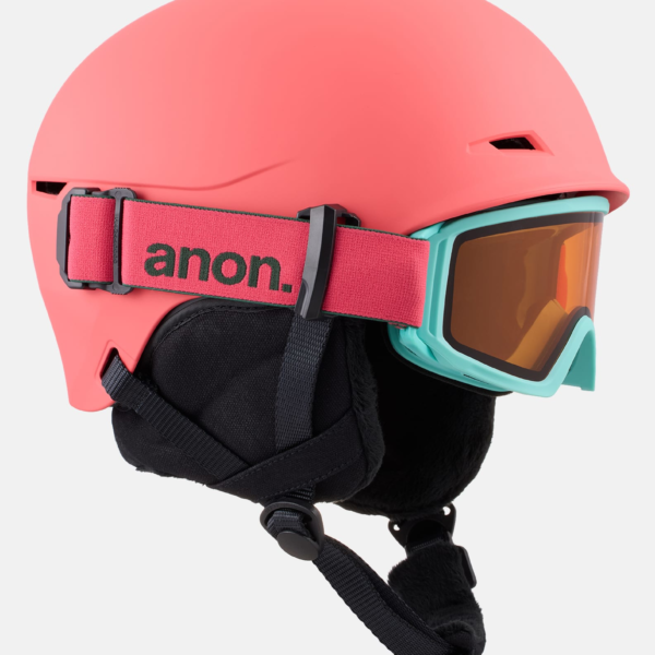 Anon – Casque Define de ski et snowboard enfant, Coral, SM