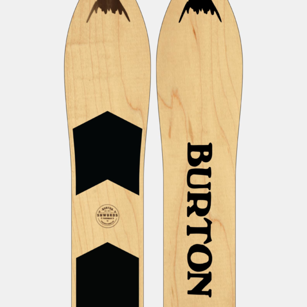 Burton - Snowboard Throwback, Graphic, 130