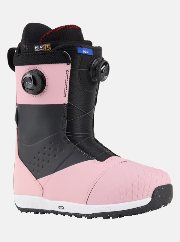 Burton - Boots de snowboard Ion BOA® homme, Powder Blush, 9.0