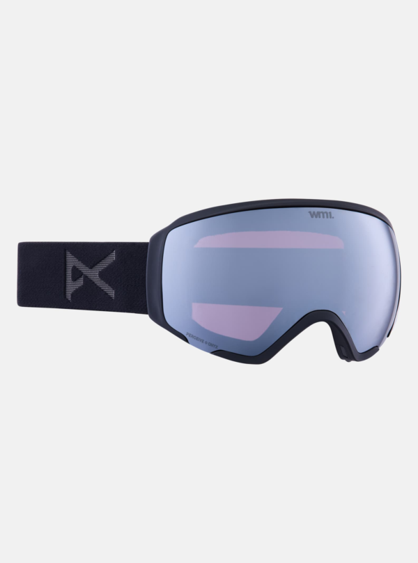 Anon - Masque WM1 + écran de rechange + cagoule MFI®, Frame: Smoke, Lens: Perceive Sunny Onyx (6% / S4), Spare Lens: Perceive Variable Violet (34% / S