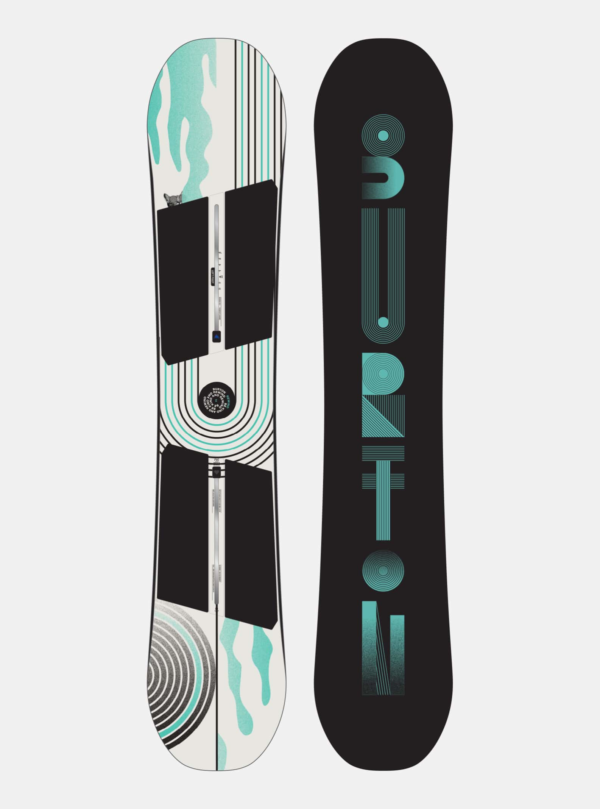 Burton  - Snowboard à cambre Rewind femme, Graphic, 149