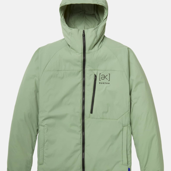 Burton – Veste isolante extensible à capuche [ak] Helium homme, Hedge Green, XXS