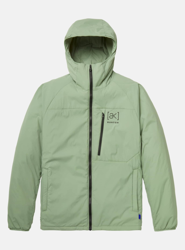 Burton - Veste isolante extensible à capuche [ak] Helium homme, Hedge Green, XXS