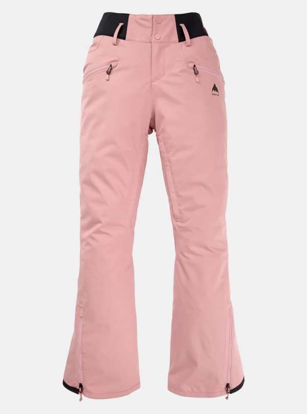 Burton - Pantalon taille haute extensible Marcy 2L femme, Powder Blush, XS