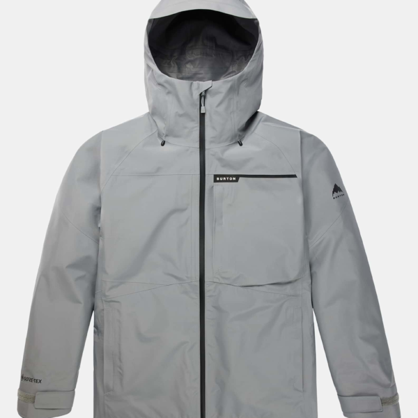 Burton - Veste Treeline GORE-TEX 3L homme, Sharkskin, XS