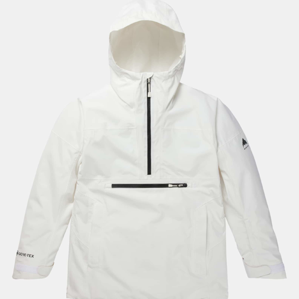 Burton – Veste anorak Pillowline GORE-TEX 2 L femme, Stout White, XXS