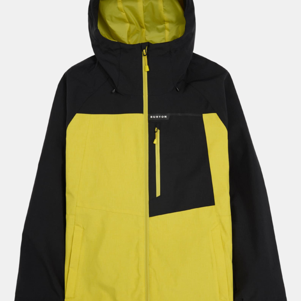 Burton - Veste Lodgepole 2 L homme, True Black / Sulfur, XS