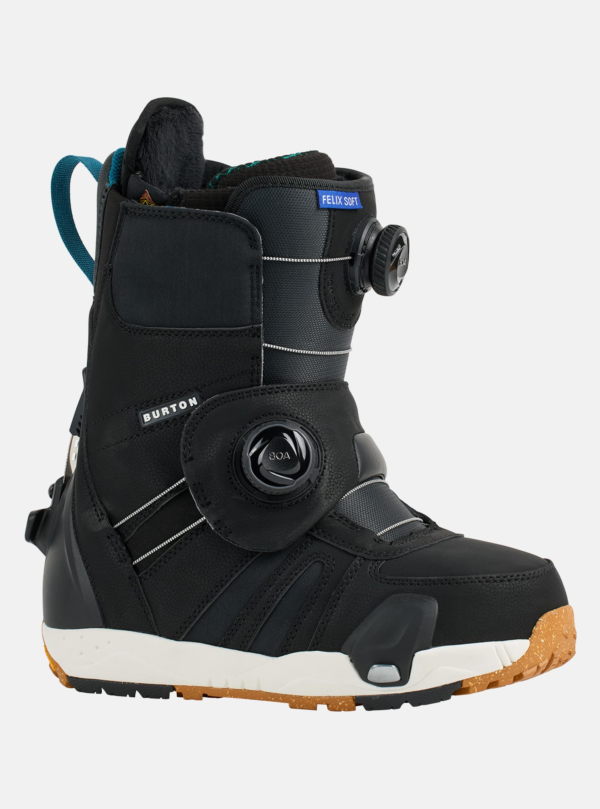 Burton - Boots de snowboard souples Felix Step On® femme, Black, 9.5