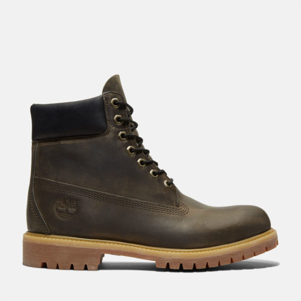 6-inch Boot Timberland Premium Pour Homme En Gris Gris