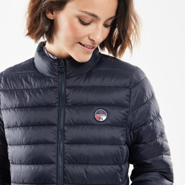 BERMUDES Doudoune BOLLA – polyamide recyclé Femme NAVY S – 38