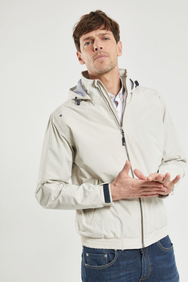 BERMUDES Blouson imperméable HORUS Homme MASTIC XXXXL