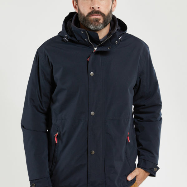 BERMUDES Parka imperméable HOT Homme NAVY XXXXL