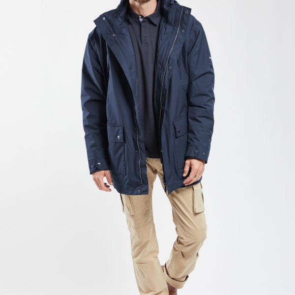 BERMUDES Parka Sympatex® imper-respirante HARBOURG Homme NAVY XXXL