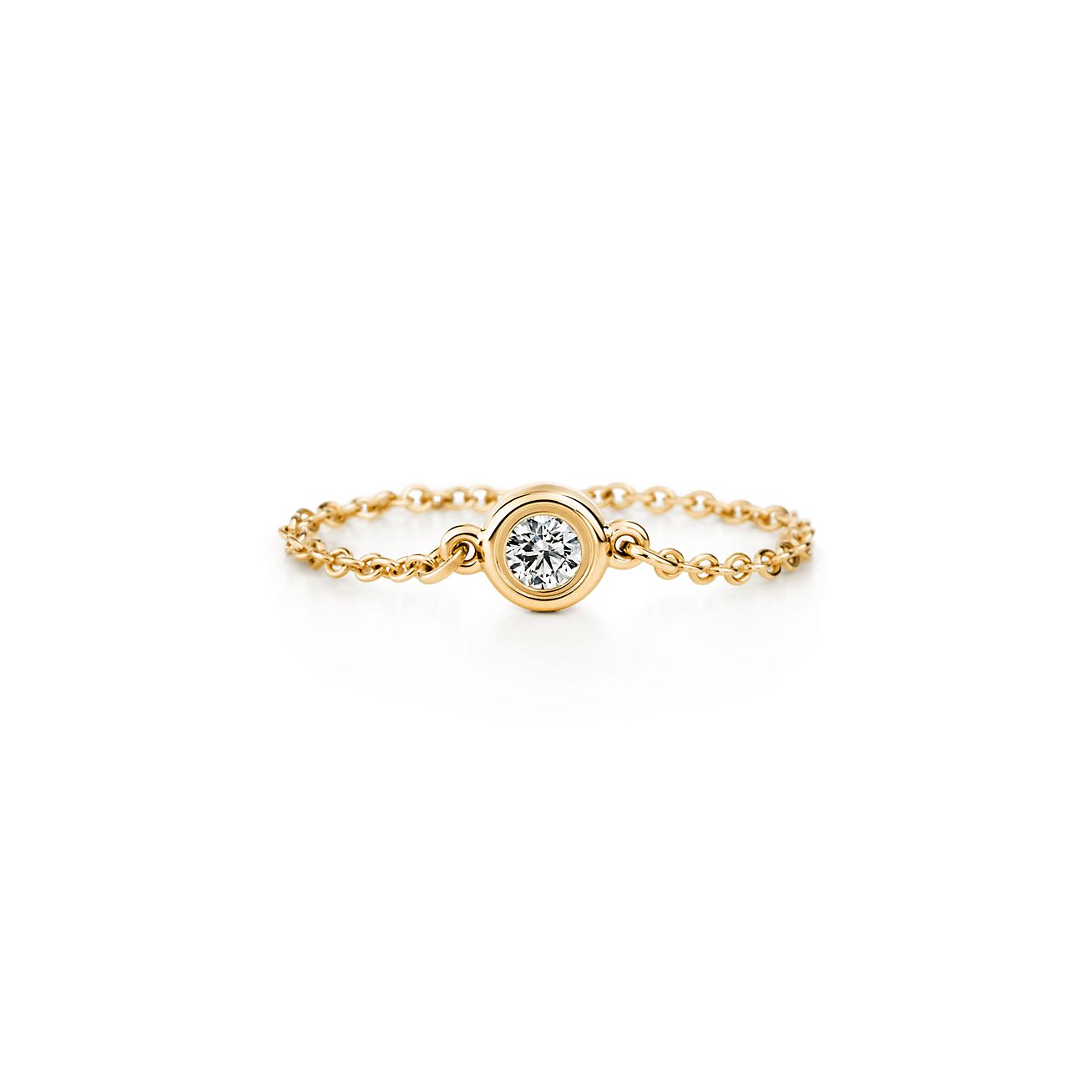Bague Diamonds by the Yard par Elsa Peretti en or 18 carats - Size 5 Tiffany & Co.