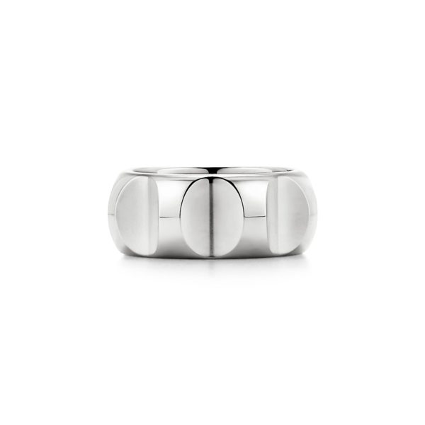Bague Paloma’s Groove en argent 925 millièmes, large Largeur totale: 9 mm – Size 6 1/2 Tiffany & Co.