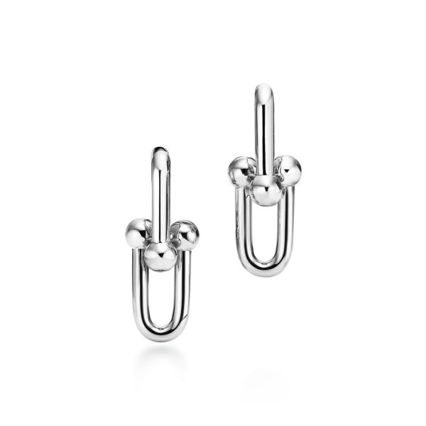 Boucles d'oreilles à maillons taille Large Tiffany HardWear en argent 925 mil Tiffany & Co.