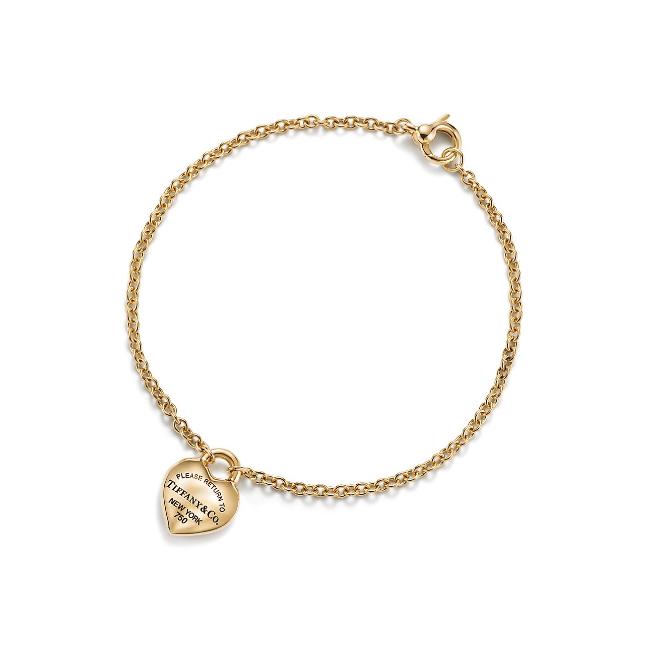 Bracelet Full Heart Return to Tiffany en or jaune 18 carats - Size Extra Large Tiffany & Co.