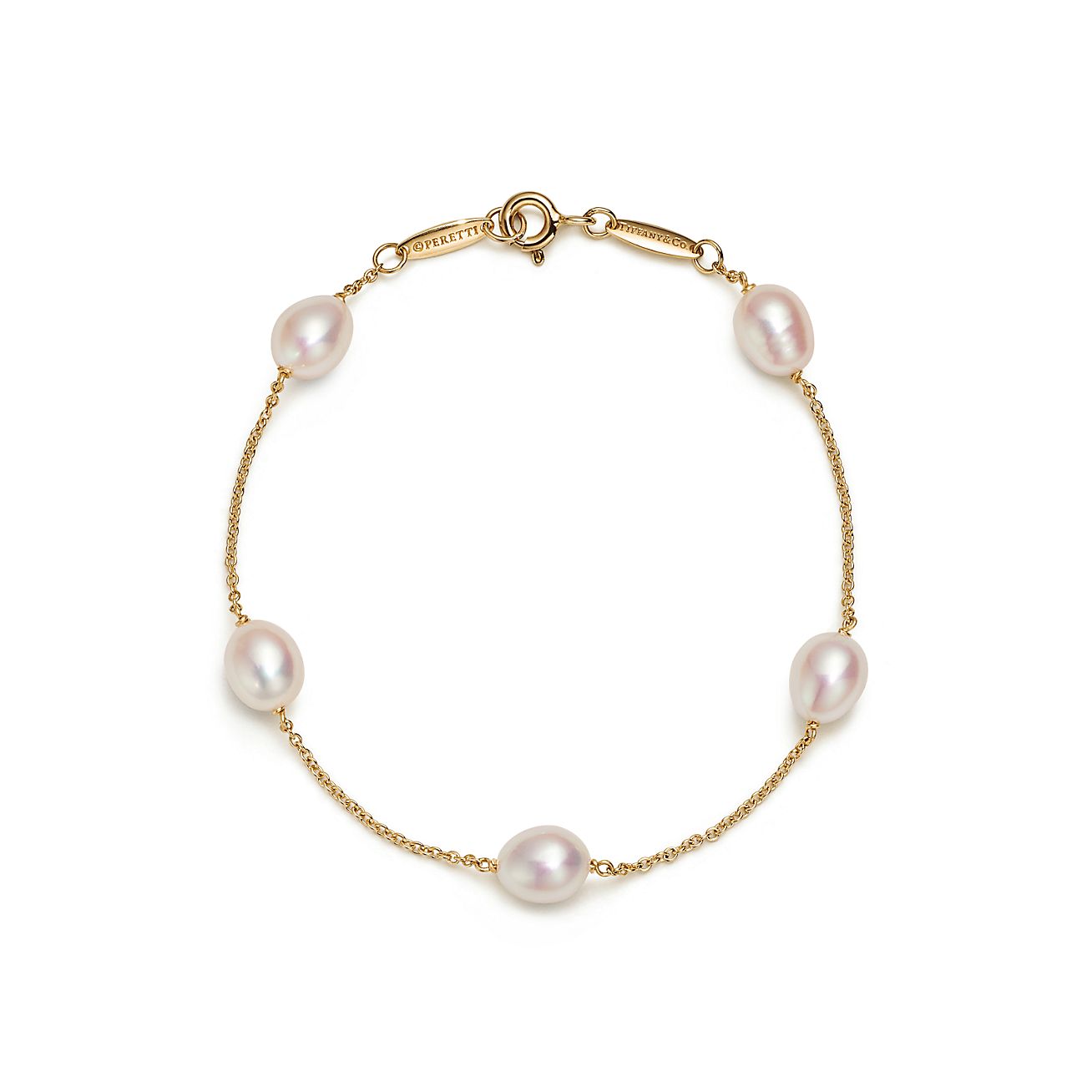 Bracelet Pearls by the Yard Elsa Peretti en or 18 carats Tiffany & Co.