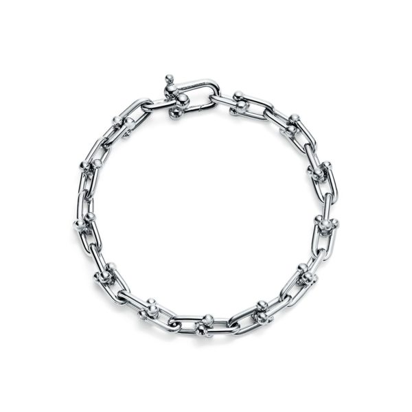 Bracelet à maillons taille Small Tiffany HardWear en argent 925 millièmes – Size Large Tiffany & Co.
