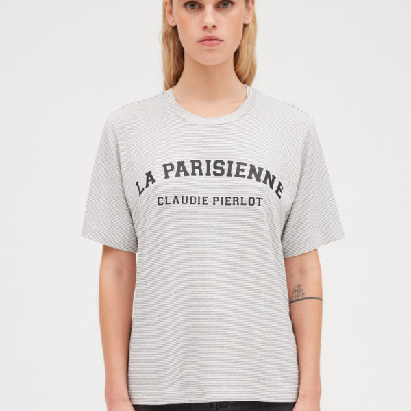 T-shirt La Parisienne rayé – Claudie Pierlot