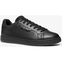 MK Basket Keating en cuir travaillé - NOIR(NOIR) - Michael Kors luxe