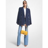 MK Blazer en crêpe - MIDNIGHTBLUE - Michael Kors luxe